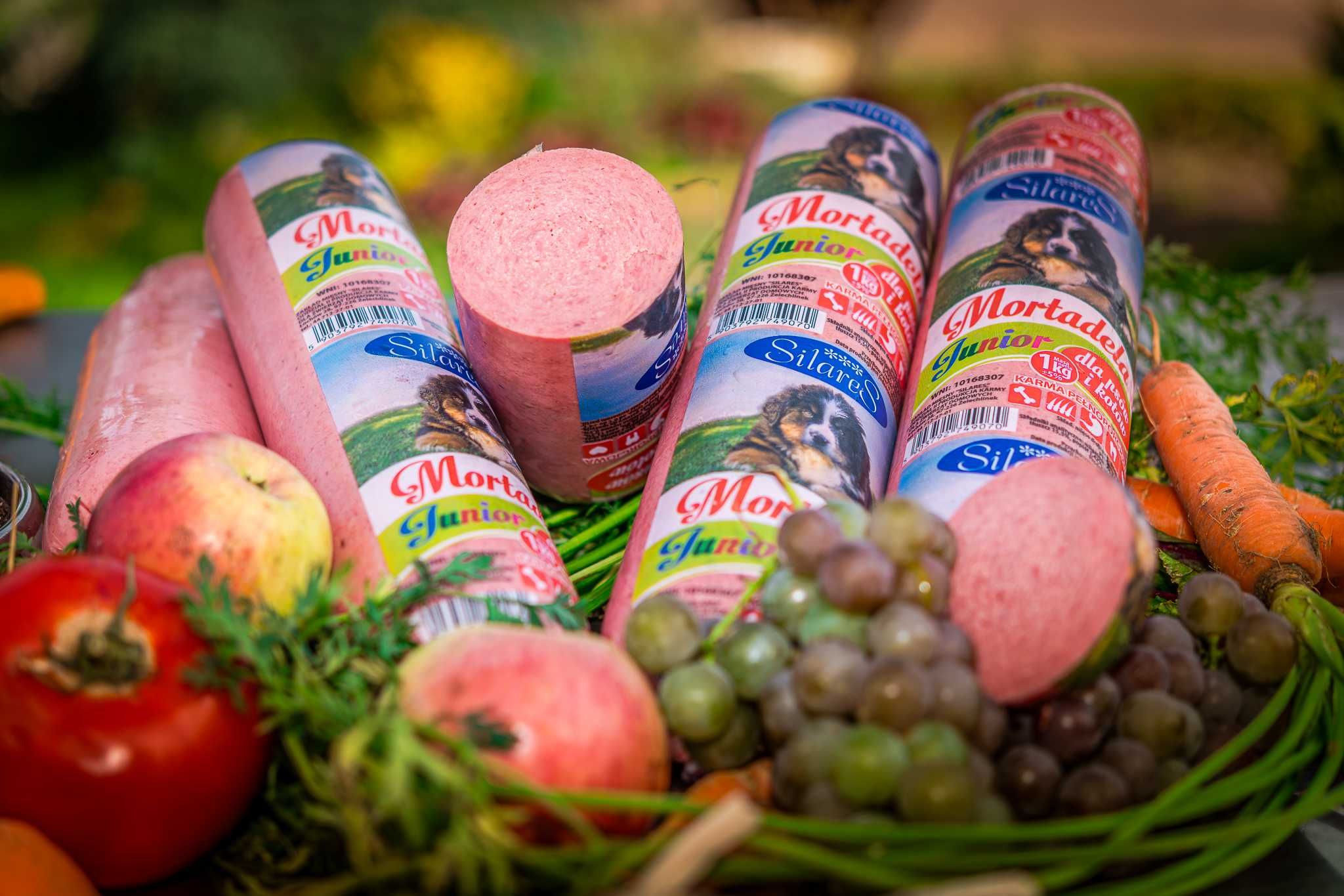 Premium Mortadela Karma dla psa i kota Premium Drobiowa 10kg Producent
