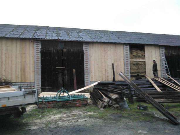 Skup starego drewna stodoła deski darmowa rozbiórka