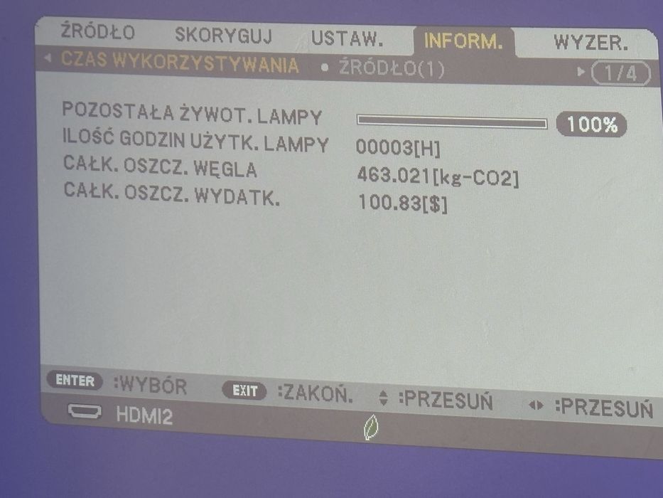 Projektor Nec np-m403x