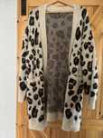 Sweter dlugi Kardigan panterka 40