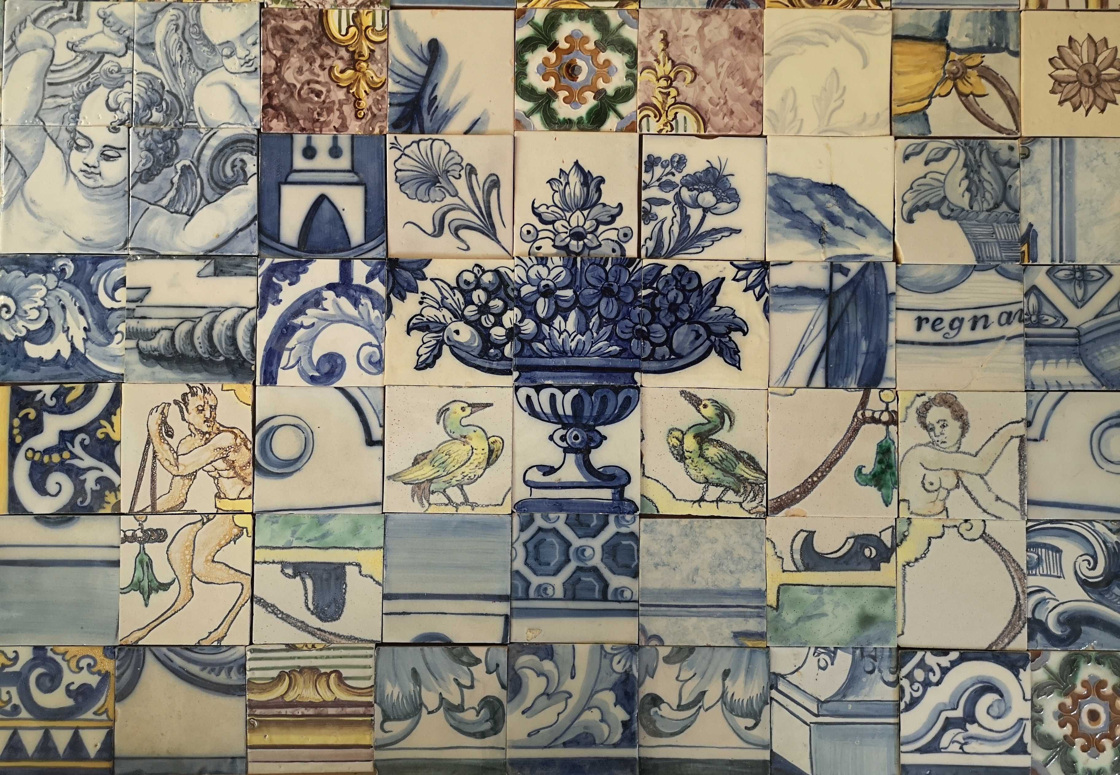 Painel de azulejos