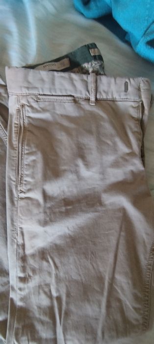 Calça Mango homem tam 40 bege