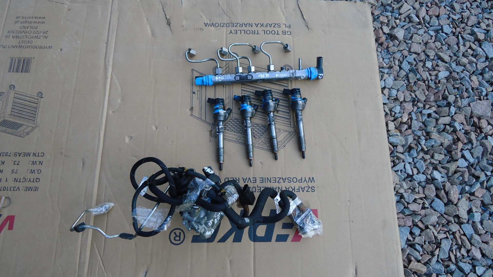 Wtryski wtryskiwacze Pompa BMW F20 F30 N47D16A 1.6d