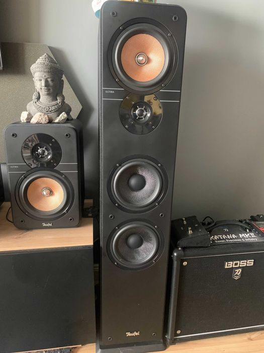 Kino Domowe 5.1 - kolumny Teufel ULTIMA 40 + Amplituner DENON X2500H
