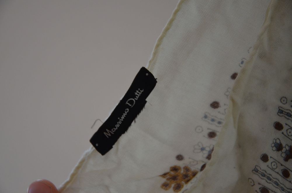 chusta/apaszka bawełna Massimo Dutti