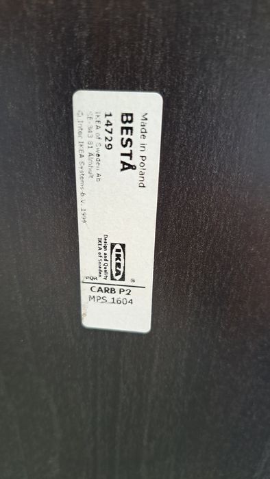 Sapateira Besta 60cm Preta