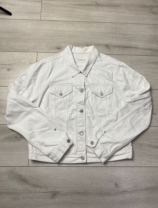 Дизайнерська укорочена джинсова куртка ralph lauren denim supply