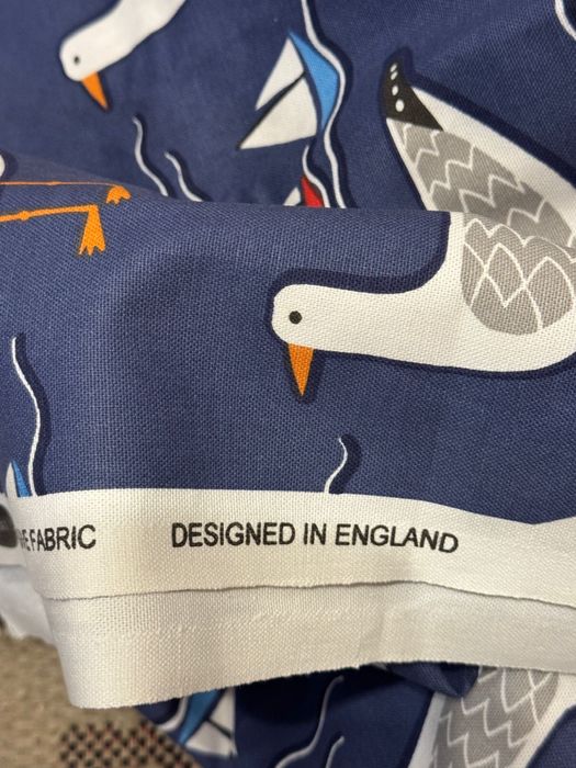 Отрез ткани , Англия , 100% лен!