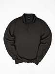 Hugo Boss brązowy sweter 100% wełna L logo