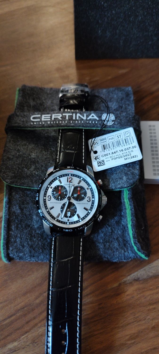 Męski zegarek Certina DS Podium Big Chrono