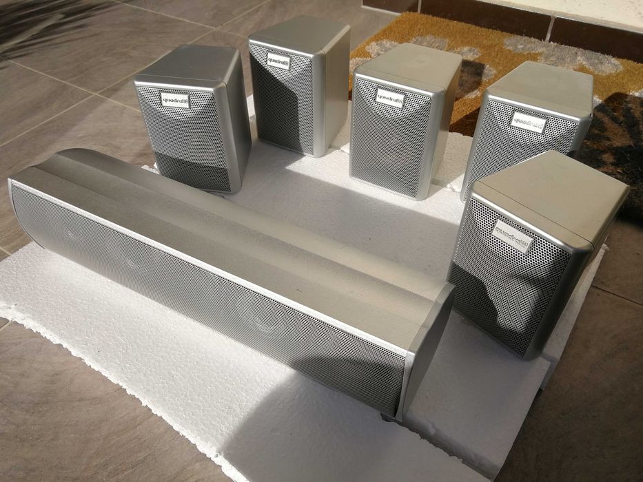 glosniki Quadral Sub zestaw 6szt do amplituner kino domowe kolumny