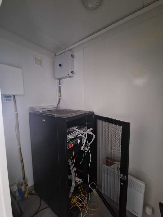 Kontener biurowy z WC socjalny mieszkalny handlowy