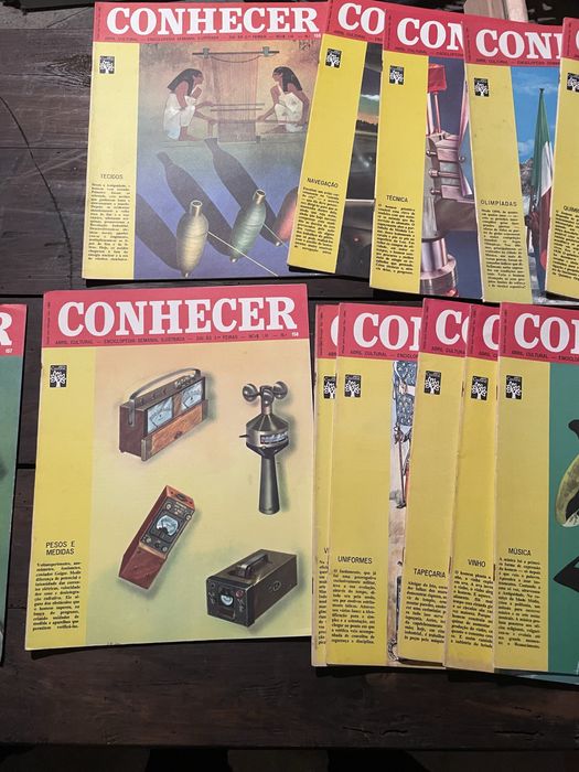 Revistas conhecer anos 60