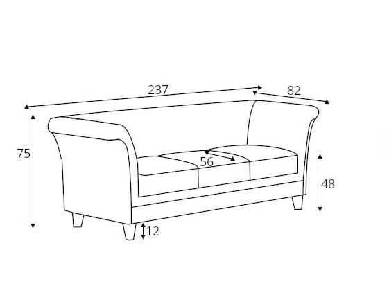 Sprzedam: - NOWA - fab. zapakowana  Sofa 3-osob., Chesterfield Derby ,