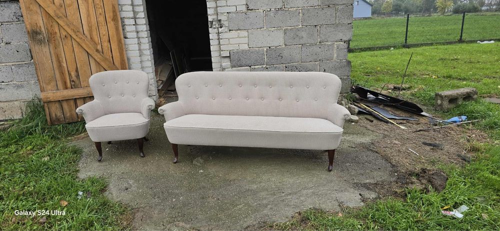 Łóżko plus 2 fotele