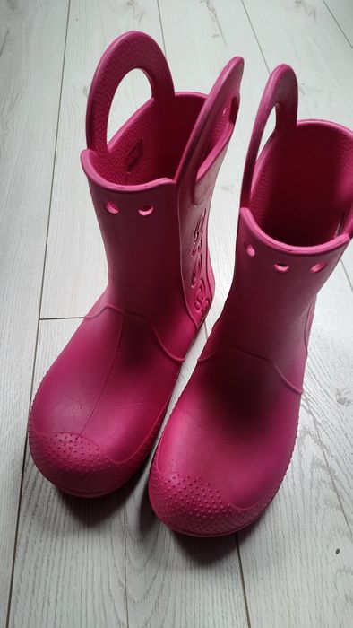 Crocs kalosze różowe rozm. 33/34 J2
