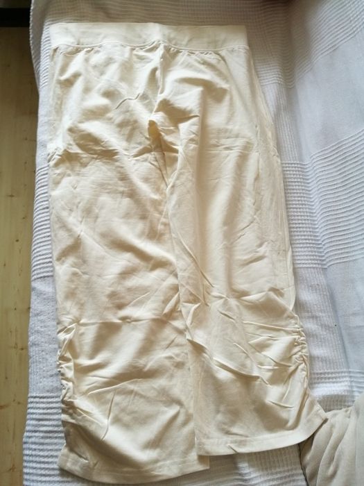 Nowe bawełniane spodnie 3/4, rozm L