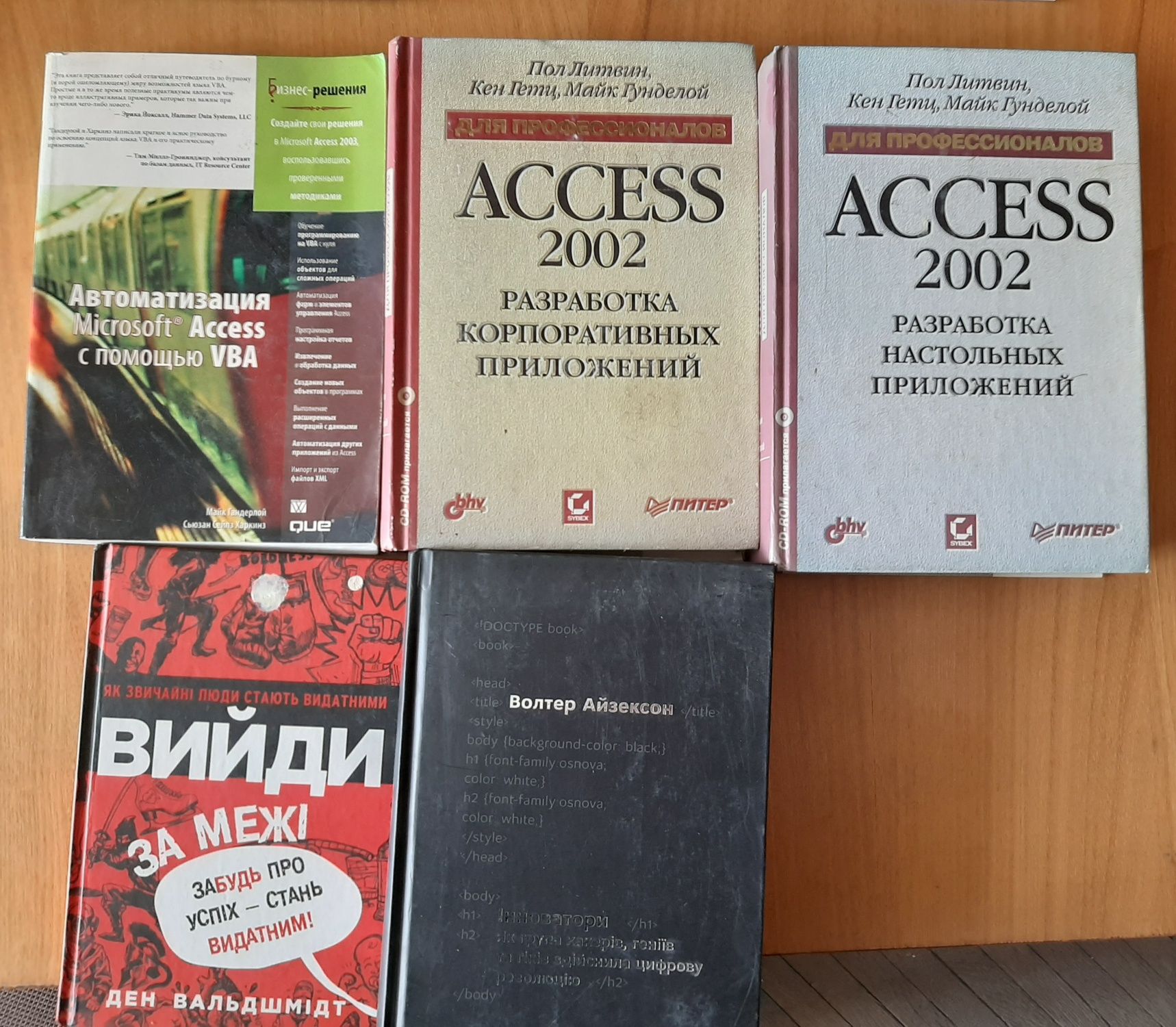 Книга з програмування за темою Access