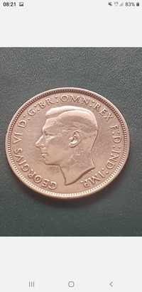 Wielkiej Brytanii w Wielkiej Brytanii 1 ONE PENNY GEORGE VI 1938