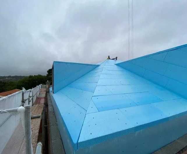 Isolamento e impermeabilização de telhados