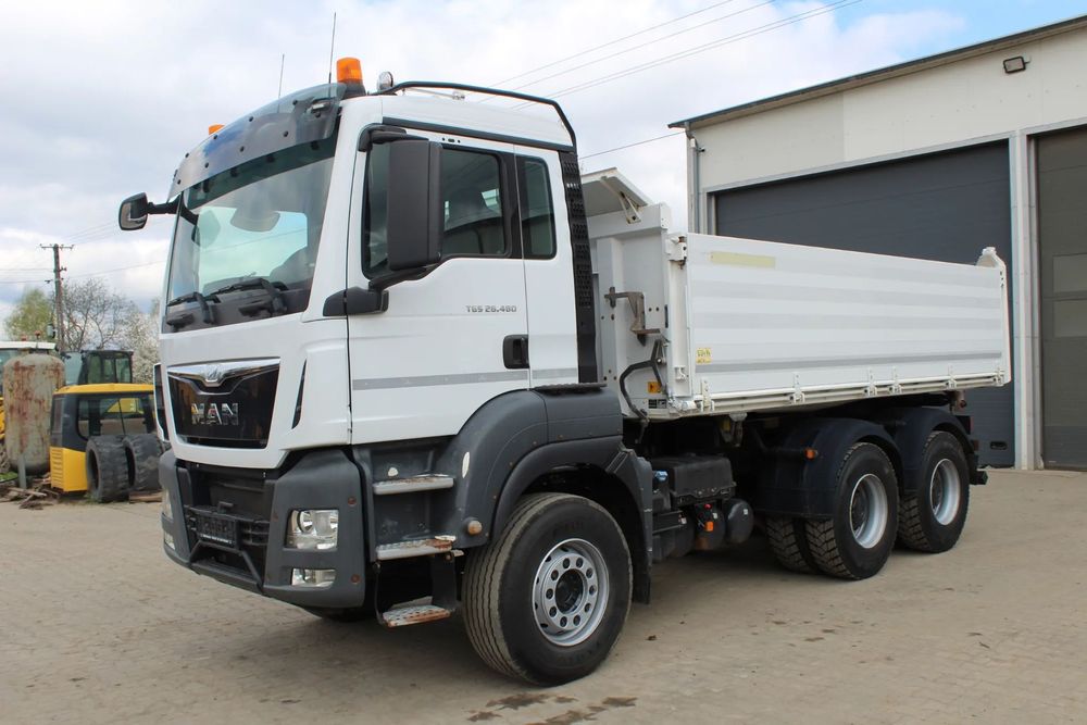 MAN TGS 26.48 WYWROTKA z Niemiec  MAN TGS 26.480 Wywrotka 6x4 Meiller-Kipper