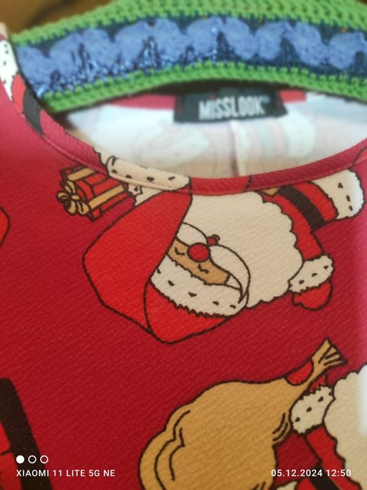 Фірмова новорічна туніка, різдвяне плаття