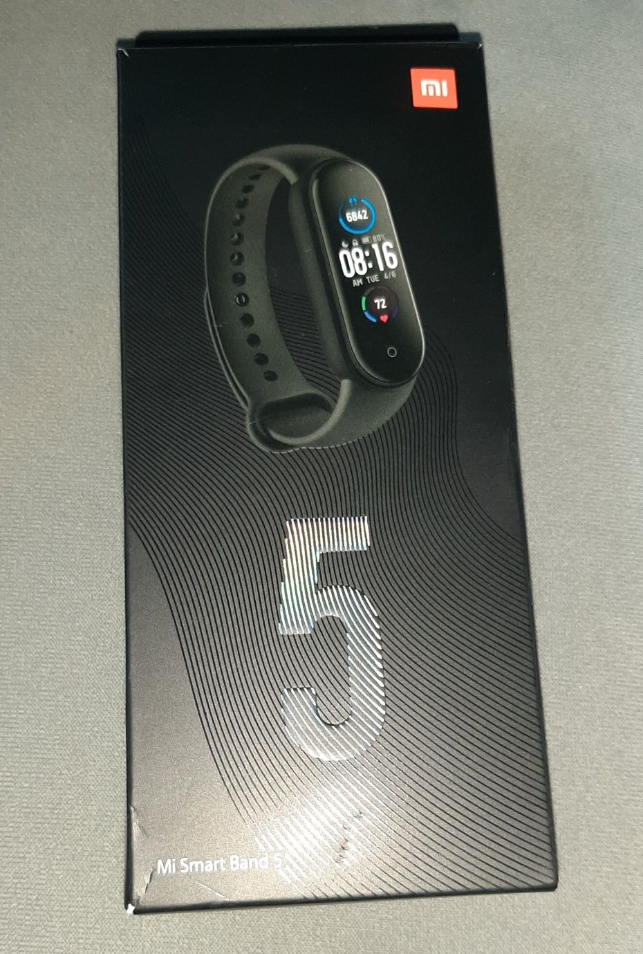 Nowy Smartwatch Xiaomi MI Band 5 czarny bez gwarancji
