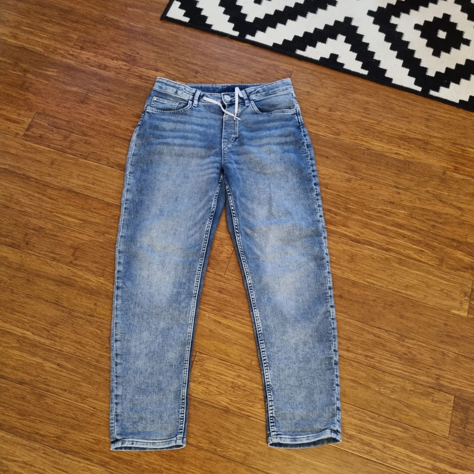 Jeansy dżinsy denim H&M 164