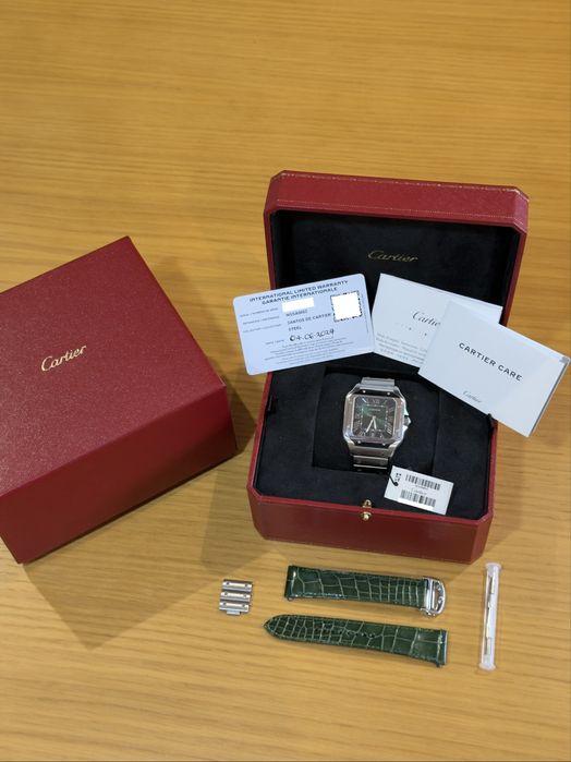 Cartier Santos L - FULL SET