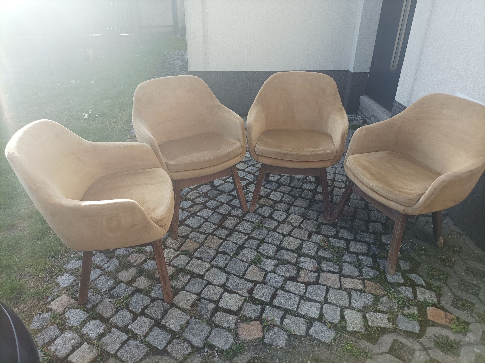 4X krzesła(fotele) Vintage