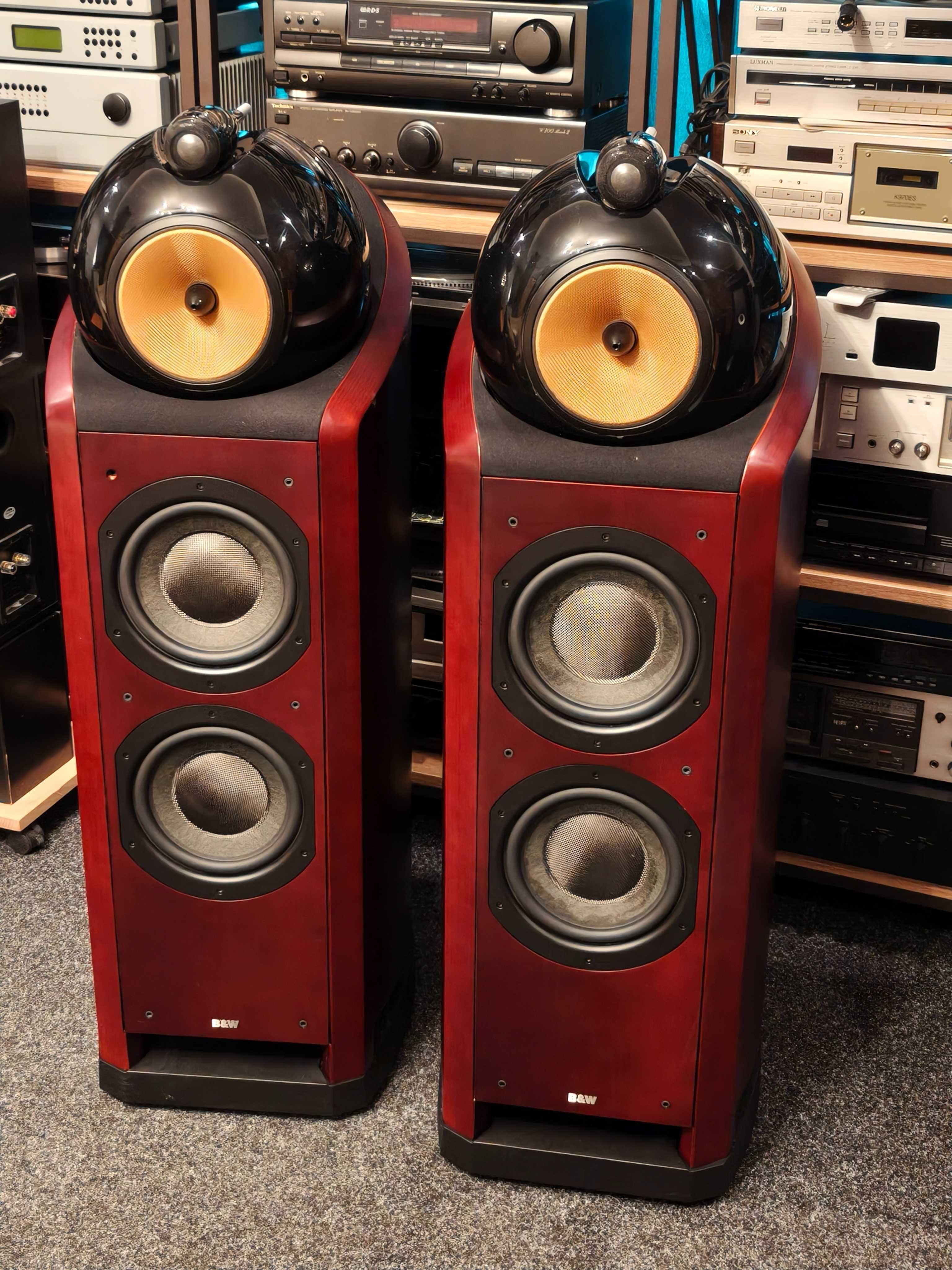 B&W Bowers Wilkins 802n Nautilus ! kOLUMNY hi-end ! Kartony !