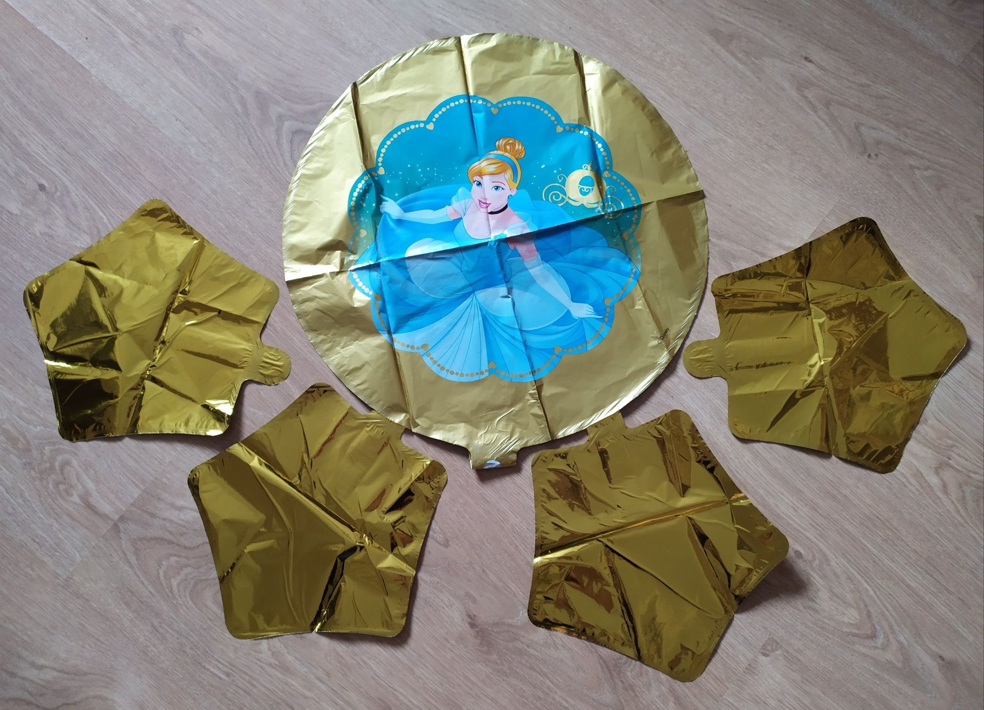 Повітряні кульки Воздушные шары принцесса золушка  зірка звезда
