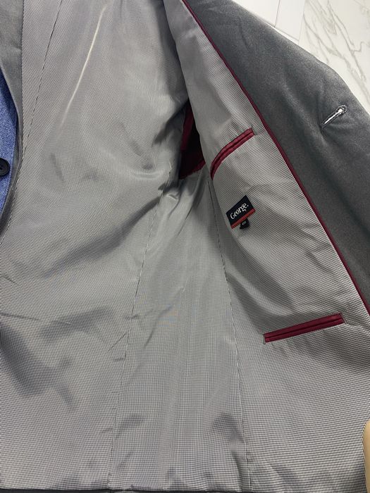 Пиджак с джинсовым корсетом Хенд-Мейд L