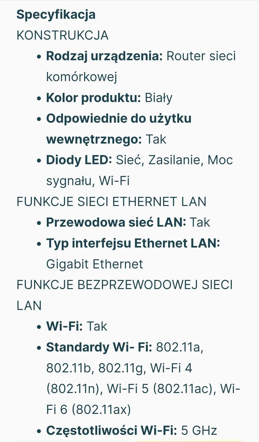 Router 5g zte Mc801a