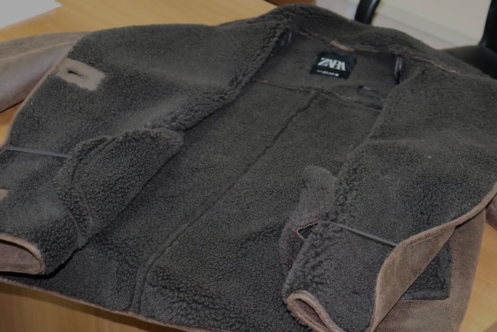 Дублянка коричнева ZARA, розмір s