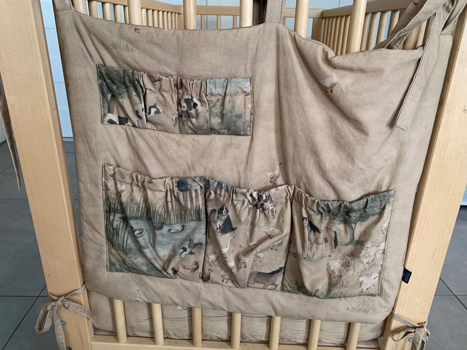 Łóżeczko dziecięce IKEA 120 60 makaszka