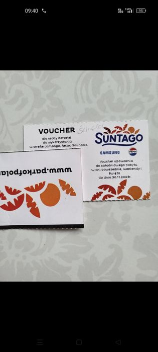 Sprzedam voucher