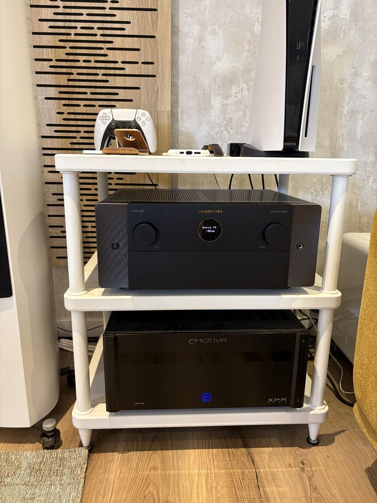 Solid Steel S3‑3 Hi‑Fi Rack – 3 Prateleiras, Estável e Estético