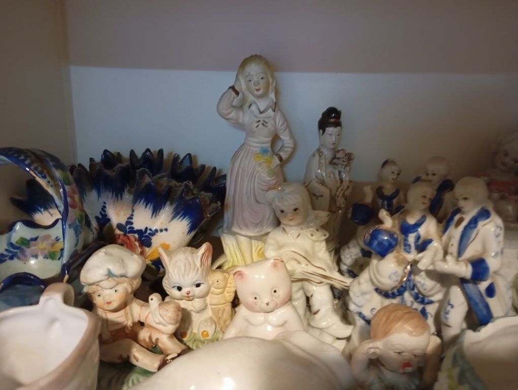 Muitos artigos de decoração