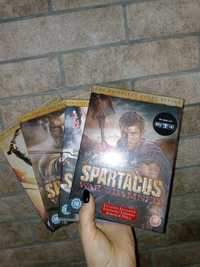 Серіал Spartacus оригінал англійською всі серії+ бонуси на дисках.