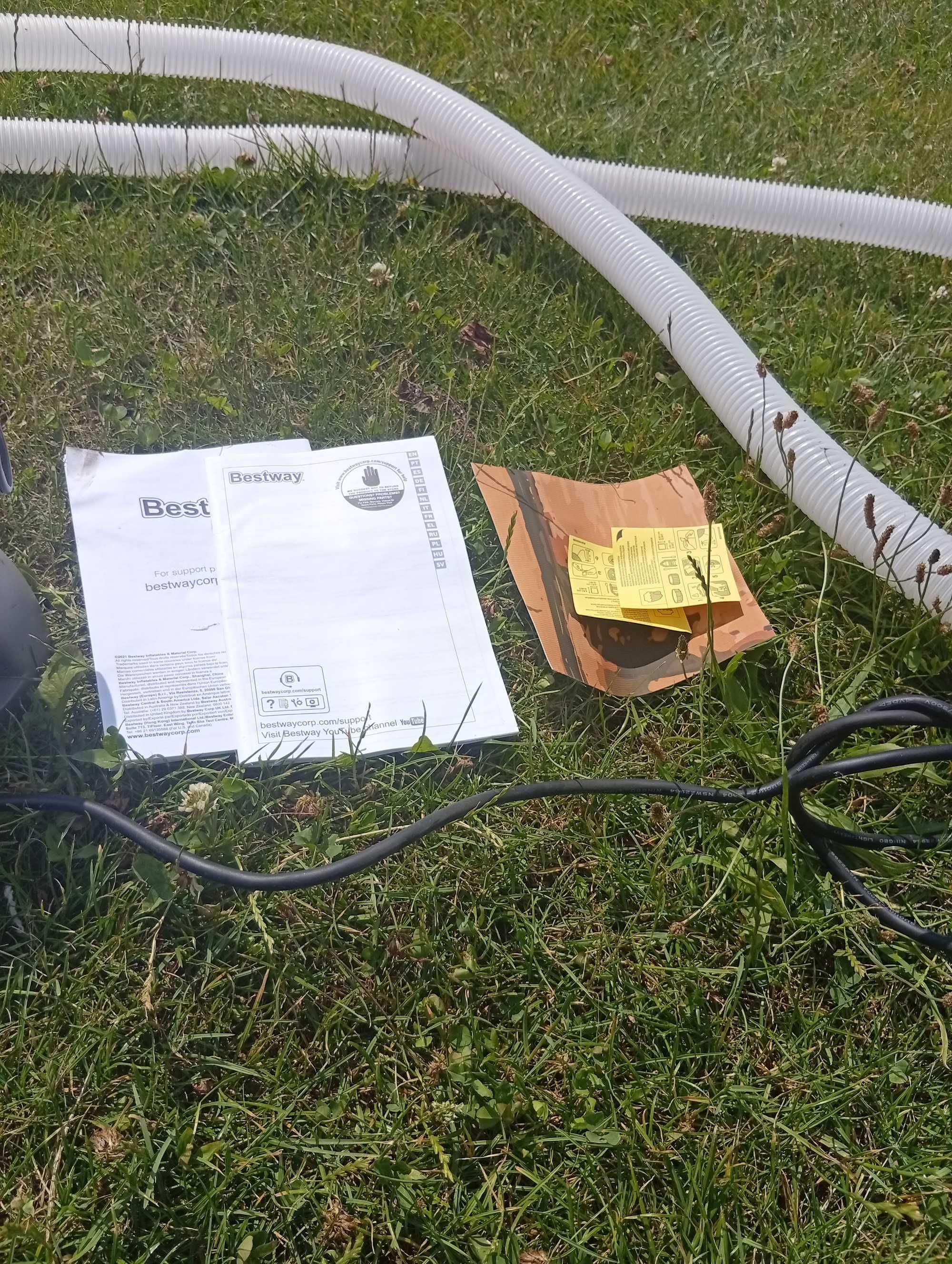 Basen ogrodowy na stelażu