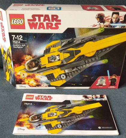 lego star wars starfighter Anakina Skywalkera 75214