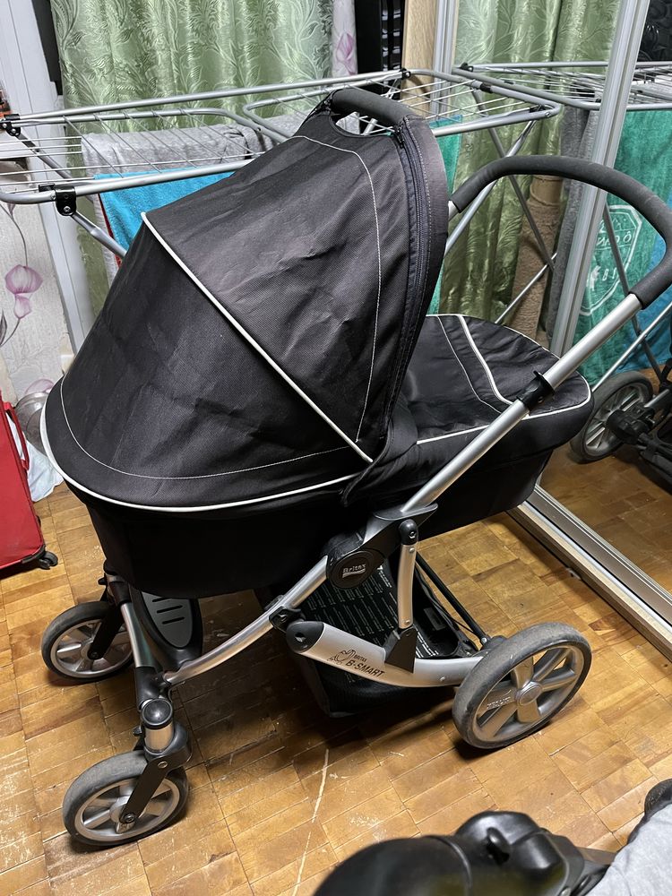 коляска люлька britax черная