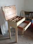 Stary stolik niciak z lat 60 tych
