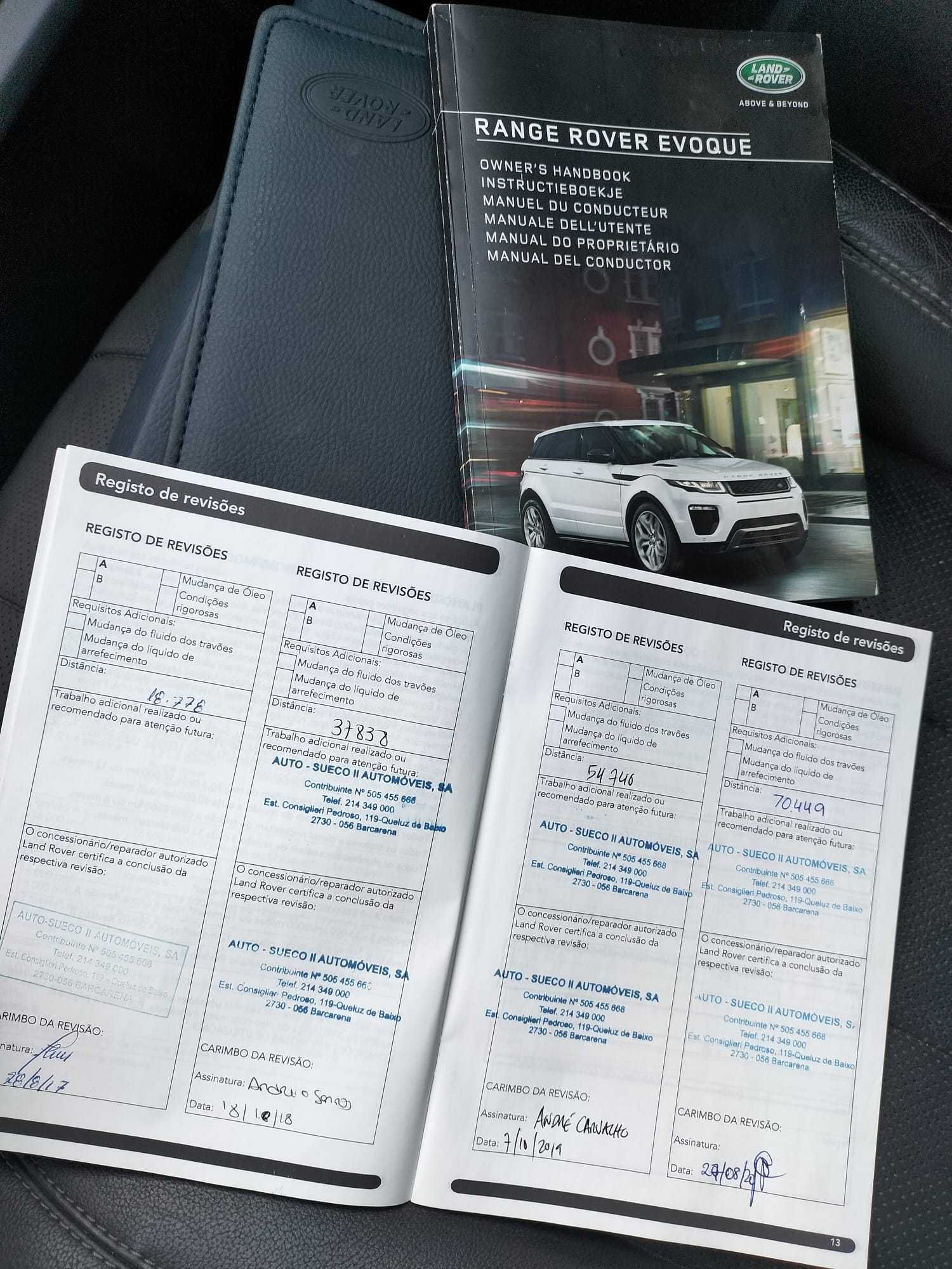 Range Rover Evoque SE Dynamic — Único dono