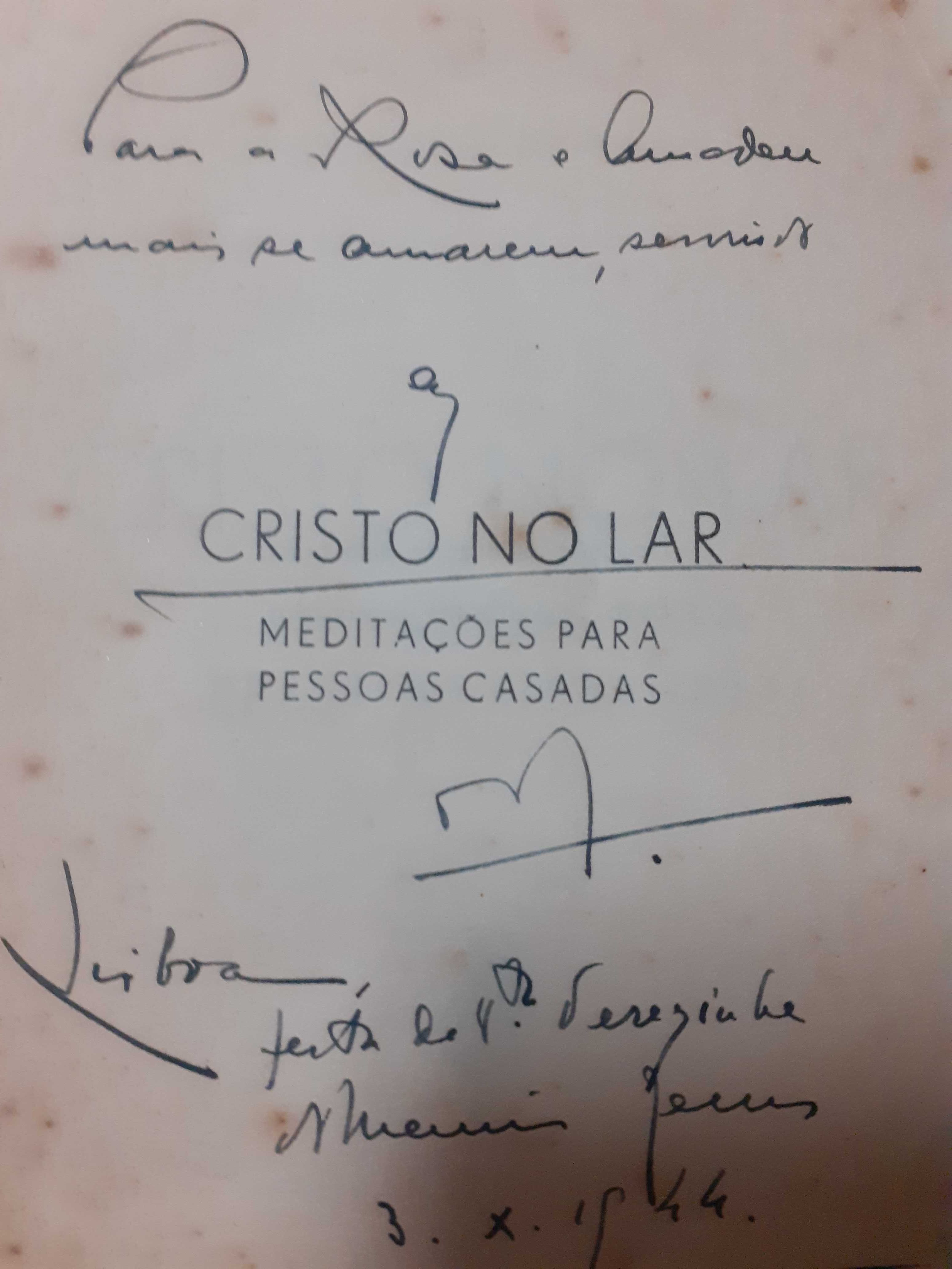 Livro "Cristo no Lar" de 1944