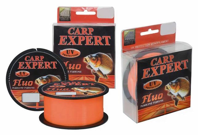 Волосінь (леска) Energofish Carp Expert UV Fluo Orange 300м 0.3мм