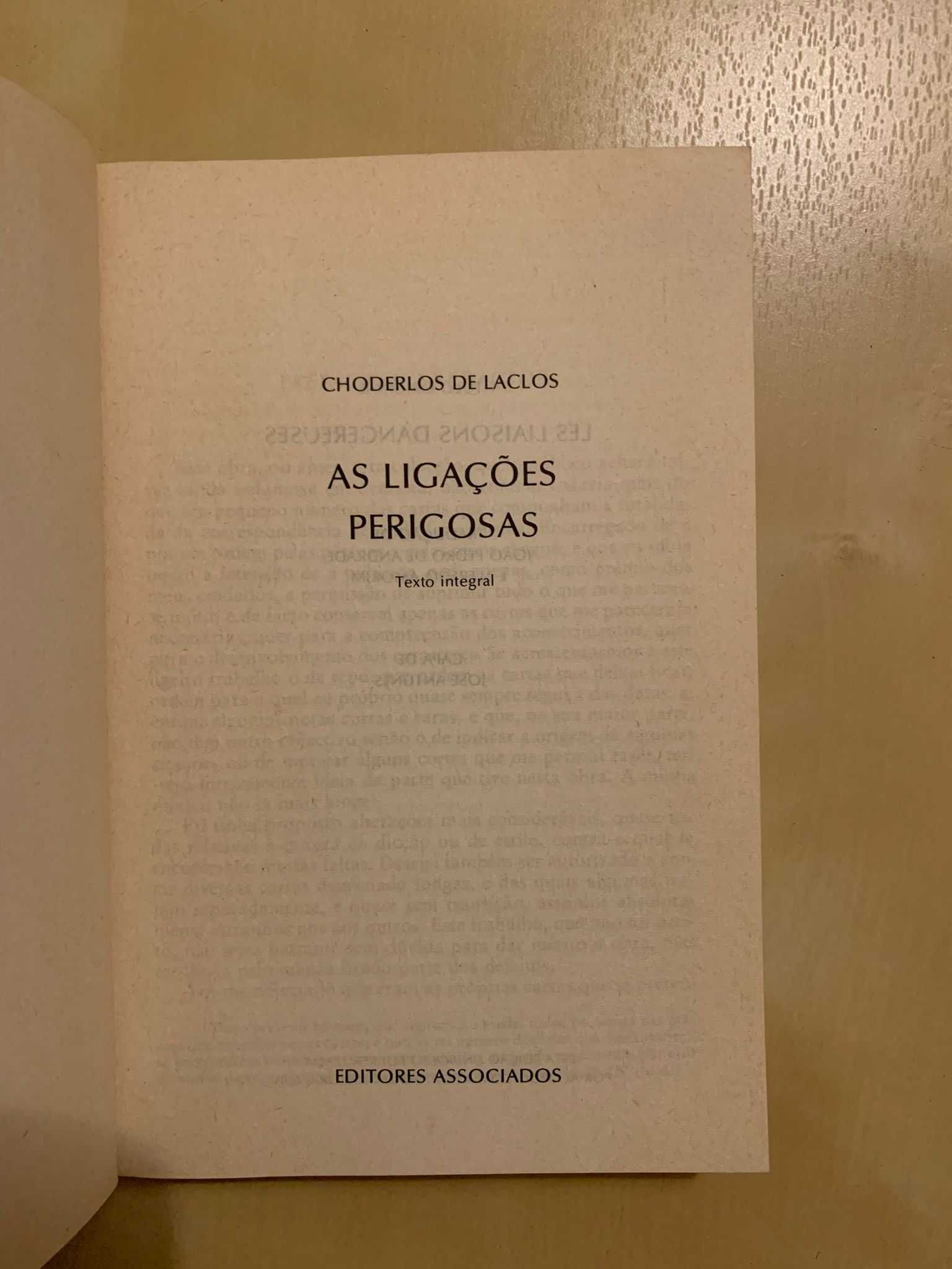 As Ligações Perigosas - Choderlos de Laclos