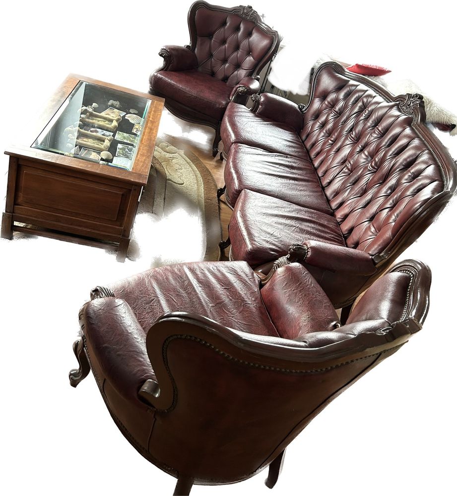 Zestaw wypoczynkowy 3+1+1 sofa Ludwik