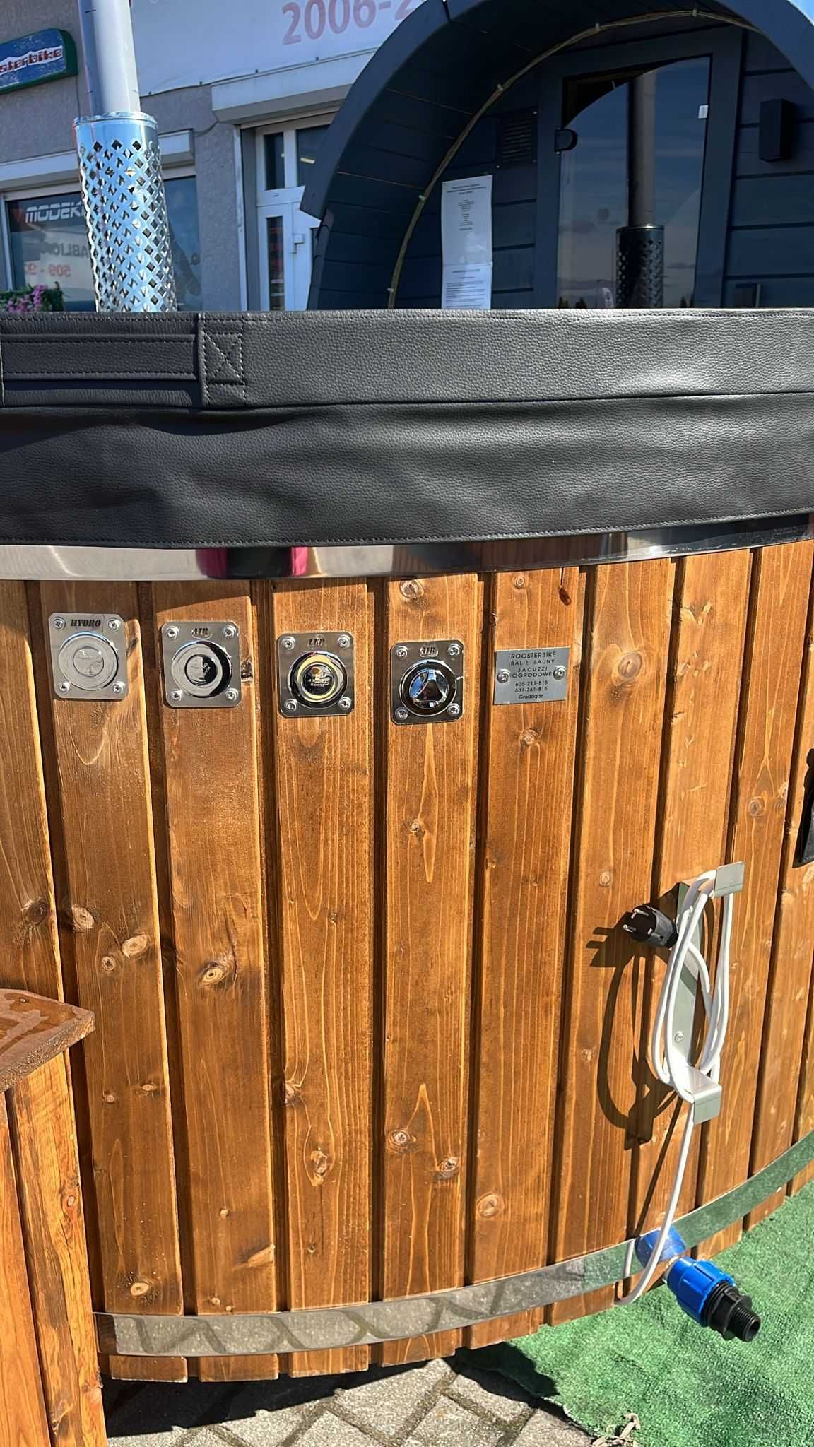 Balia bania jacuzzi termo pokrowiec z filtrem 4-6 osób